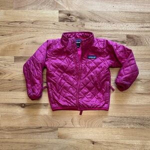 Patagonia Fuchsia Quilted Jacket